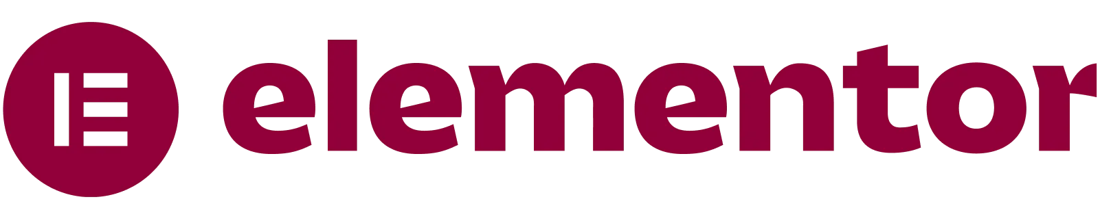 Logotipo oficial de Elementor, el popular constructor de páginas web para WordPress, ideal para diseño profesional y accesible.