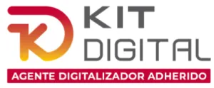 Logo de Agente Digitalizador Adherido al programa Kit Digital, simbolizando la capacidad de Metacom para ayudar a empresas en su transformación digital.