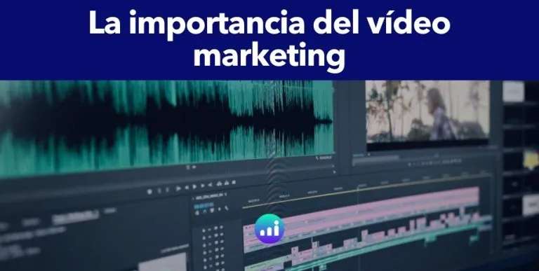 Infografía sobre el impacto del vídeo marketing y el crecimiento de YouTube, destacando su relevancia en la estrategia digital.