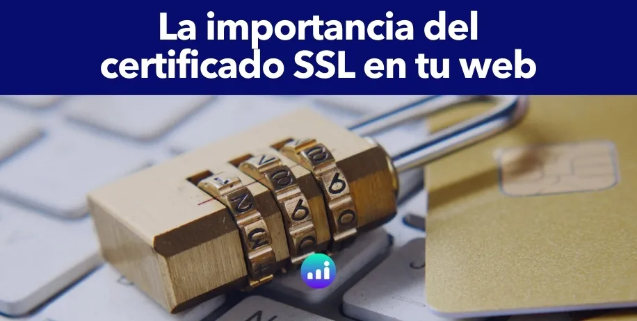 Ilustración de un candado verde simbolizando un certificado SSL y la seguridad en una página web. Esencial para proteger datos.
