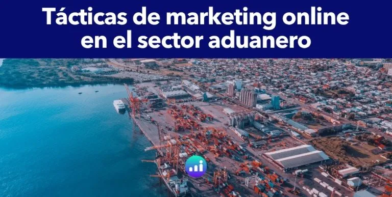 Profesionales del sector aduanero colaboran, aplicando estrategias de marketing digital para mejorar la visibilidad y atraer clientes potenciales.