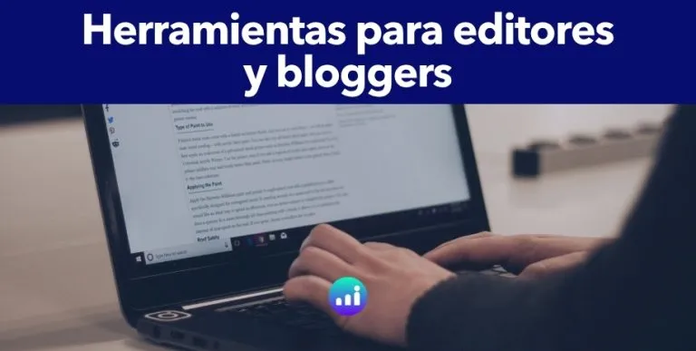 Infografía sobre el crecimiento del sector editorial digital y en papel, destacando herramientas esenciales para medios online y bloggers, mejorando la visibilidad en línea.