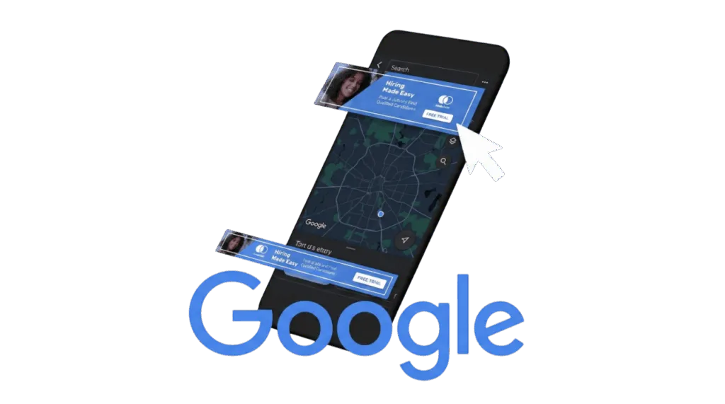 Anuncio de display de Google Ads en un ordenador, mostrando la efectividad de la publicidad PPC para agencias SEM en Sant Cugat.