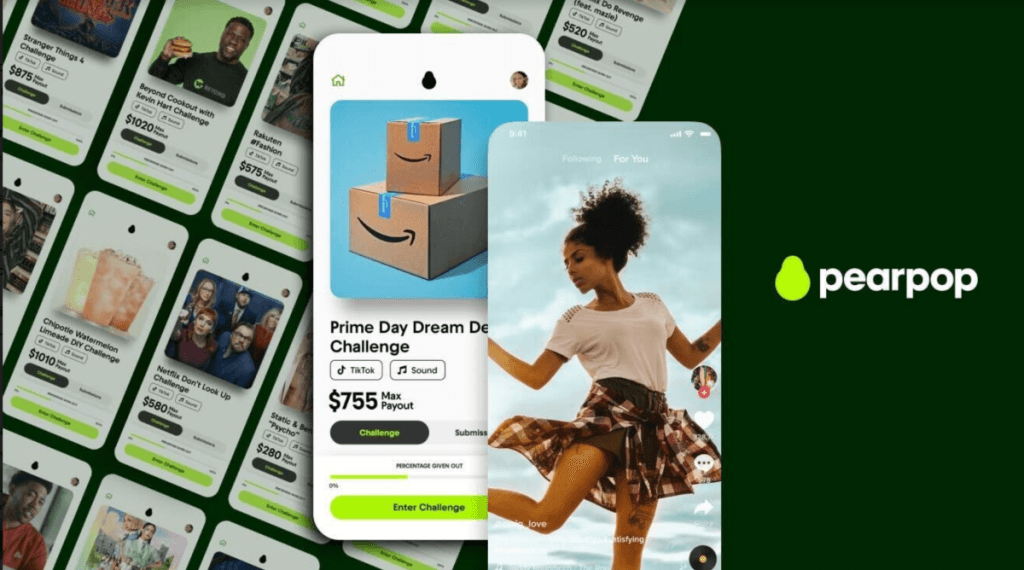 Ejemplo de campañas con influencers en TikTok usando la plataforma Pearpop