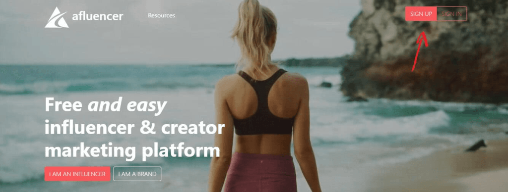 Plataforma Afluencer para conectar marcas con influencers de forma gratuita y rápida