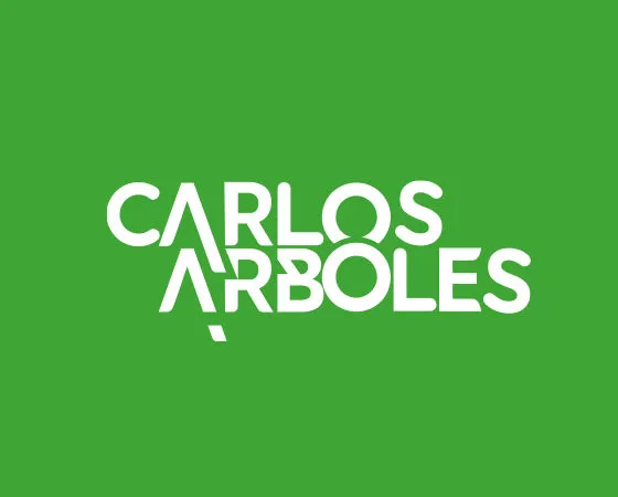 Logo de Carlos Arboles, especialista en diseño web para clínicas dentales, como parte del proyecto de imagen corporativa de la Clínica Dra. Jaume en Sant Cugat del Vallès.
