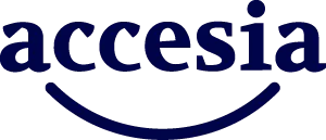 Logo de Accesia, cliente de Metacom