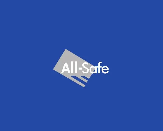 Logotipo de Allsafe, socio tecnológico clave en la creación de la página web de la Clínica Dental Dra. Jaume, mejorando la experiencia del paciente.