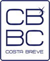 Logo oficial de Costa Breve, sala de fiestas y discoteca en Barcelona, reconocible para eventos y ocio nocturno.
