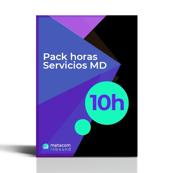 Servicio de Pack de 10 Horas Técnicas con expertos de Metacom para marketing digital, mantenimiento web y desarrollo, optimizando el rendimiento y visibilidad online.