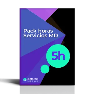 Servicio de Pack 5 Horas Técnicas de Marketing Digital para desarrollo, administración y mantenimiento web profesional.