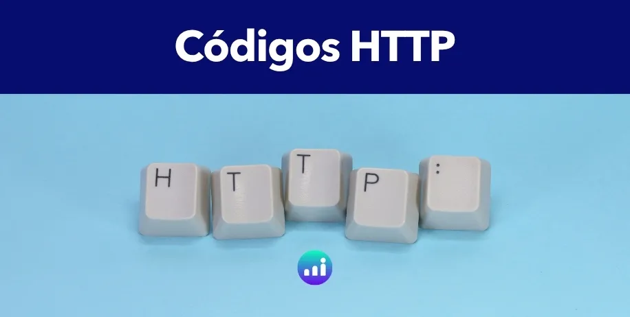 Infografía visual de códigos de estado HTTP clasificados por categorías: informativos, éxito, redirección, errores de cliente y errores de servidor, clave para SEO y desarrollo web.