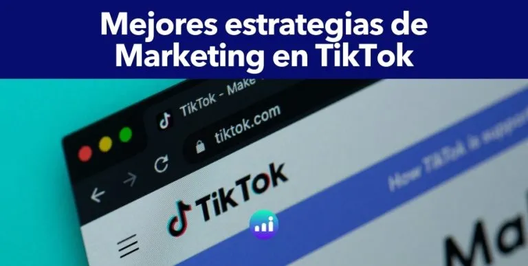 Portada con el logo de TikTok y un smartphone, ilustrando estrategias de marketing en TikTok para impulsar marcas con creatividad.