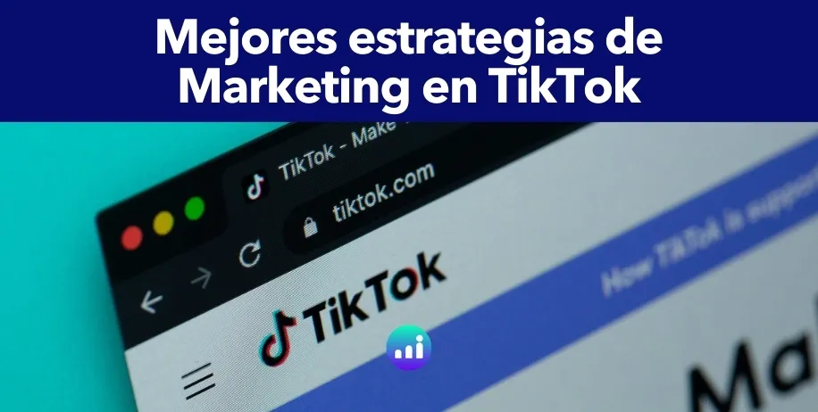 Portada con el logo de TikTok y un smartphone, ilustrando estrategias de marketing en TikTok para impulsar marcas con creatividad.