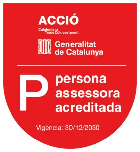 Sello de acreditación para asesores superiores, simbolizando la experiencia de Metacom en marketing digital y consultoría.